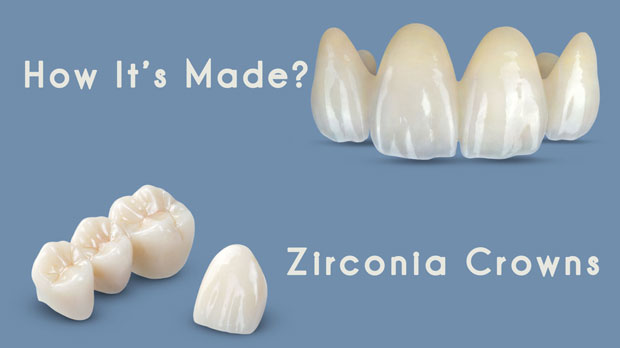 how zirconia crowns are made in kusadasi turkey